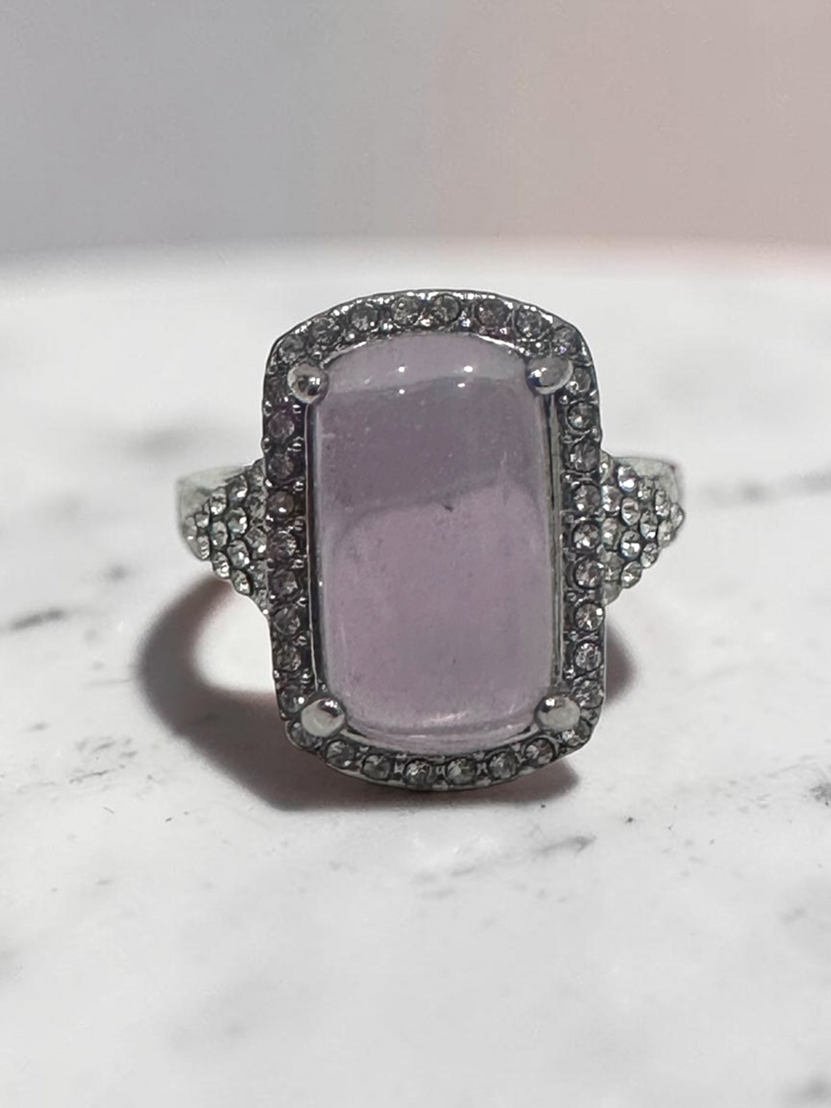 Vintage Lilac Stone Ring