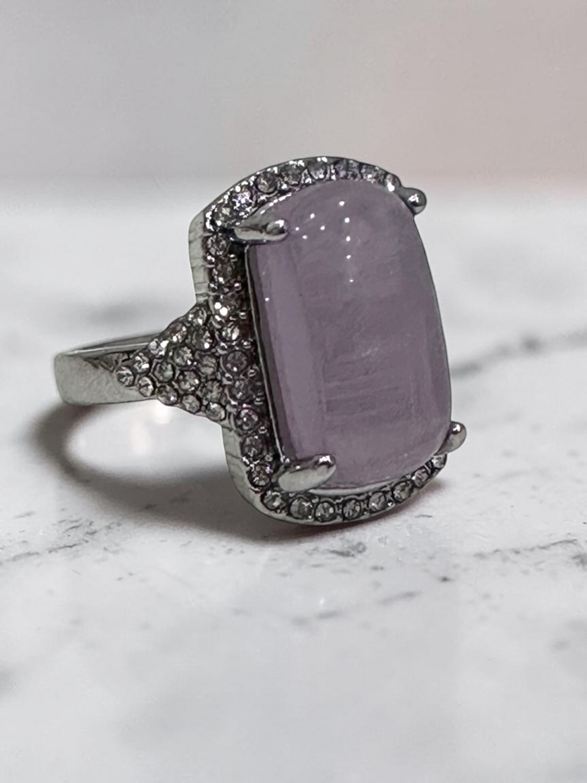 Vintage Lilac Stone Ring
