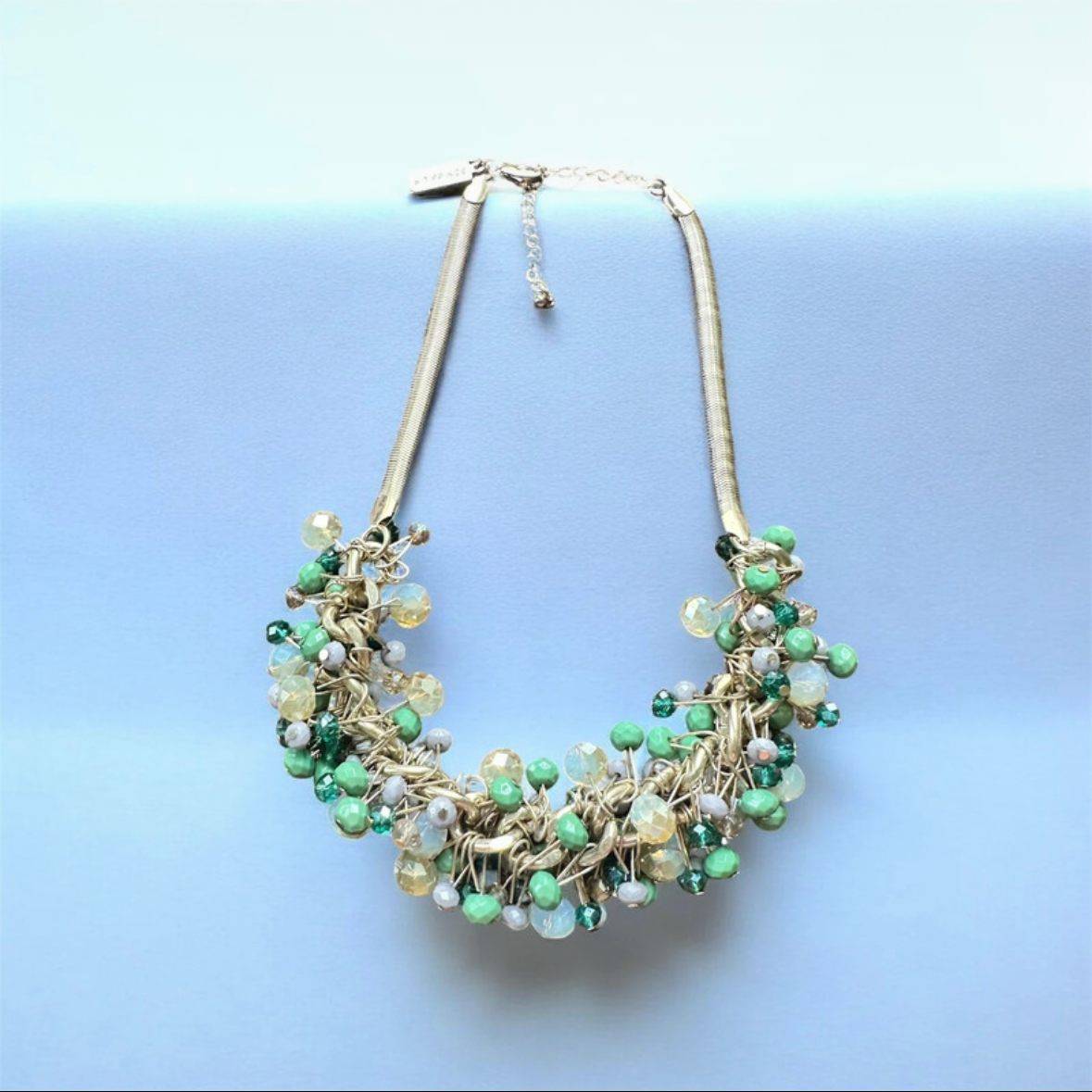 Ben de Lisi Statement Beaded Necklace